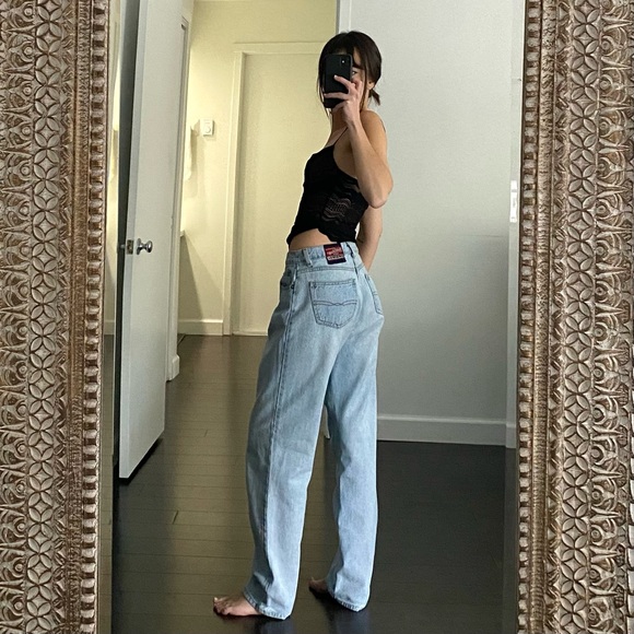 Road Rags Vintage 90s Straight Leg Jeans Size 9 - Picture 3 of 11